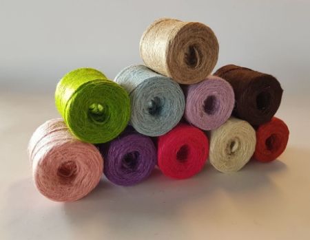 Jute touw 100gr 70m, Naturel