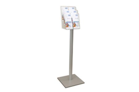 Afbeeldingen van Vloerdisplay met 1 folderhouder 6vaks 1/3 A4 portrait