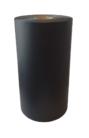 cadeaupapier, inpakpapier, recycled milieu papier.  Intens zwart kraft papier