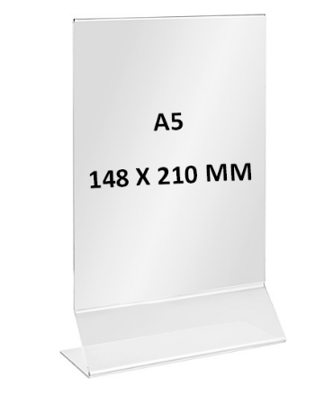 Kaarthouder Z-standaard A5