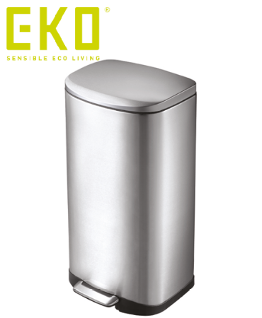 EKO Della pedaalemmer 35 ltr - Mat RVS