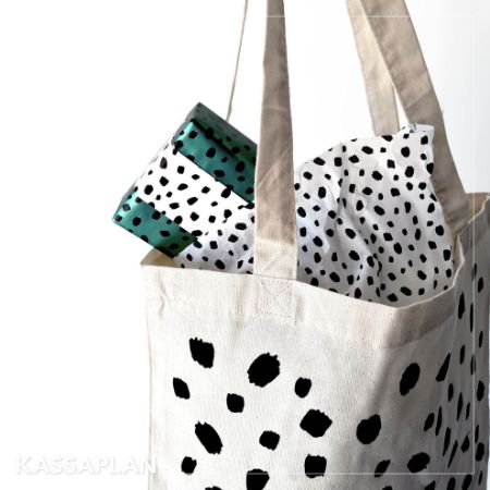 Sfeerfoto Canvas tas - 101 Dots