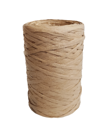 Raffia lint papier naturel 100m