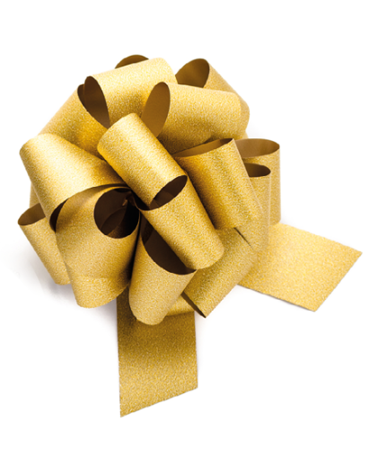 Trekstrik Goud Glitter 20mm x D100 Trekstrik Goud Glitter 20mm x D100