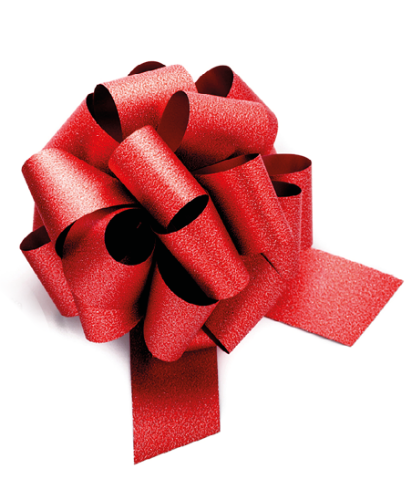 Trekstrik Rood Glitter 20mm x D100 Trekstrik Rood Glitter 20mm x D100