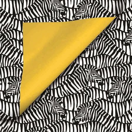 Coated cadeaupapier 200m - It's a Zebra