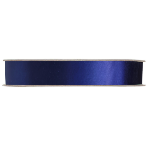 Satijnlint 15mm x 91m, Donkerblauw Satijnlint 15mm x 91m, Donkerblauw