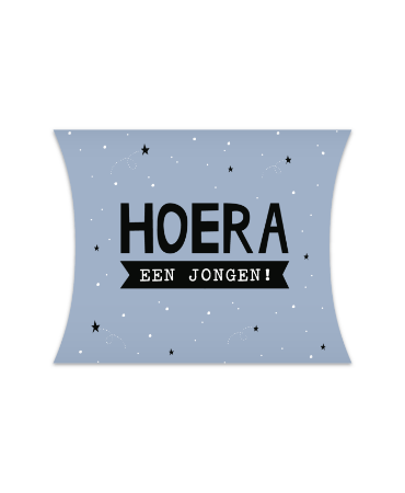 KP® Gondeldoosjes - Hoera een jongen - 25 stuks