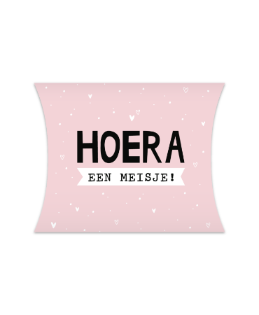 KP® Gondeldoosjes - Hoera een meisje - 25 stuks