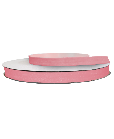 Velvet lint 15mm 30m, lichtroze