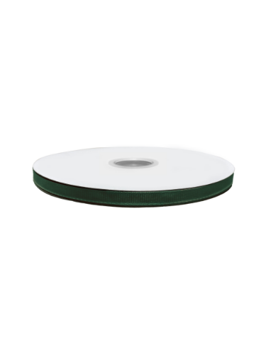 Grosgrain lint 6mm 50m, donkergroen Grosgrain lint 6mm 50m, donkergroen