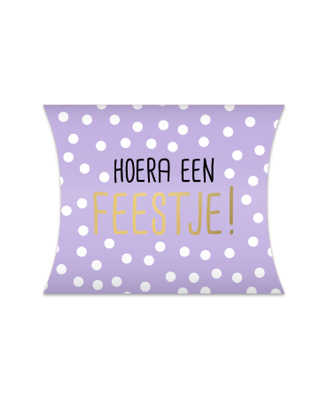 gondeldoosjes, geschenkdoosjes, cadeaudoosjes, pillowbag, gondeldoos