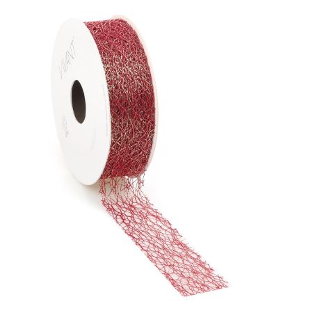 Crispy weblint Deluxe 30mm 10m, Bordeaux/Goud