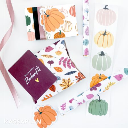 Sfeerfoto - Cadeaupapier Pretty Pumpkins