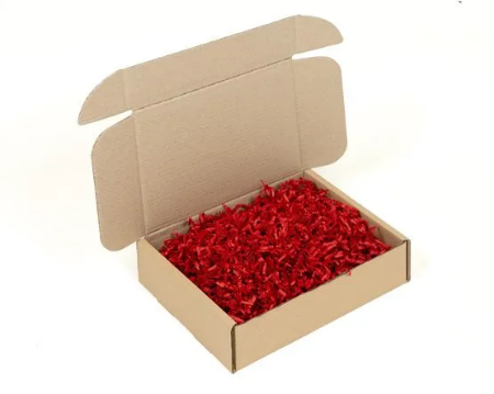 sizzlepak opvulmateriaal fuchsia bright red, felrood
