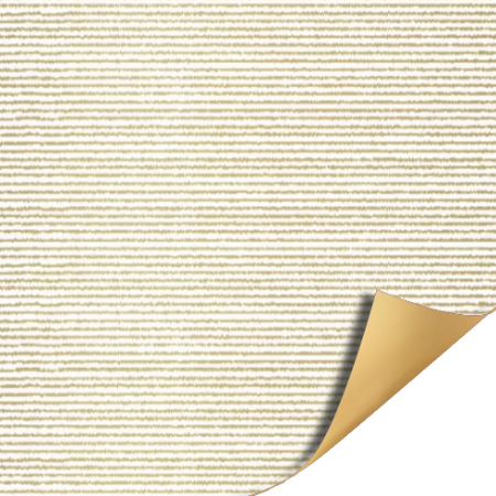 Afbeeldingen van Coated papier 40cm 100m - Fine Lines Gold/White AZ uni Gold