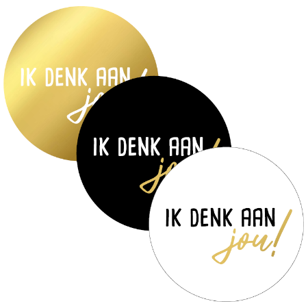 stickers, wensetiketten, sluitstickers, goudfolie