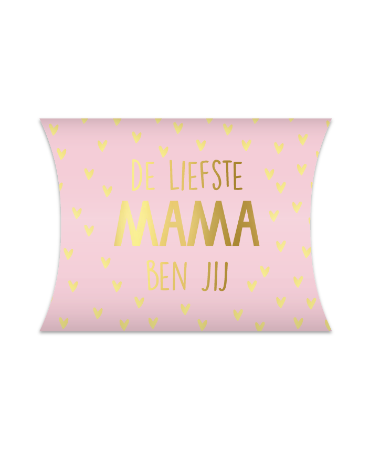 gondeldoosje, pillowbag, pillow bag, geschenkverpakking, geschenkdoosje