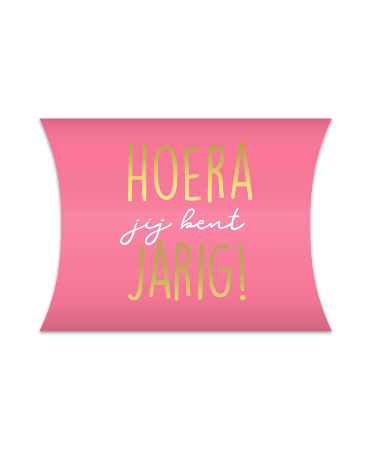 gondeldoosje, pillowbag, pillow bag, geschenkverpakking, geschenkdoosje