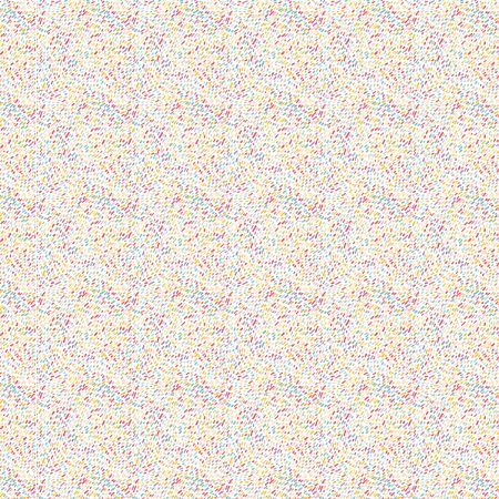 Afbeeldingen van Coated papier 50cm 200m - Colorful worms bright