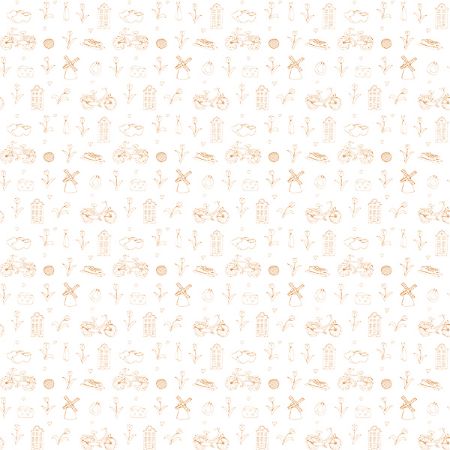 Afbeeldingen van Cadeaupapier 200m - Dessin 205