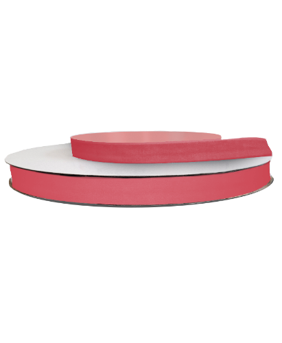 Velvet lint 15mm 30m, Donkerroze velvet, lint, cadeaulint, fluweellint