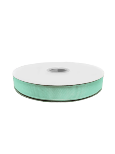 Grosgrain lint 15mm 50m, Donkermint grosgrain lint, cadeaulint, lint, linten, grosgrainlint