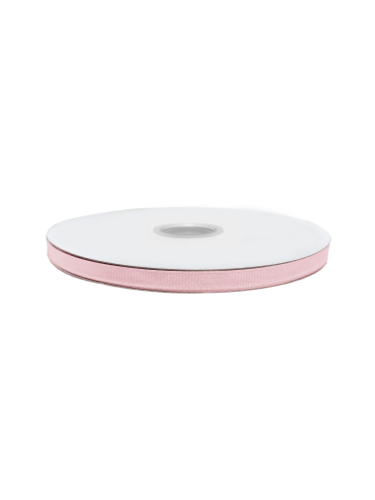Grosgrain lint 6mm 50m, Lichtroze grosgrain lint, cadeaulint, lint, linten, grosgrainlint