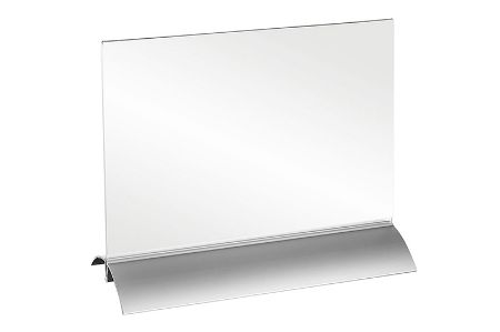 Aluminium voet incl. kaarthouder A5 Landscape