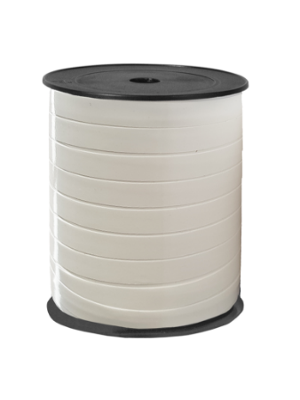 Lak krullint 10mm, Wit