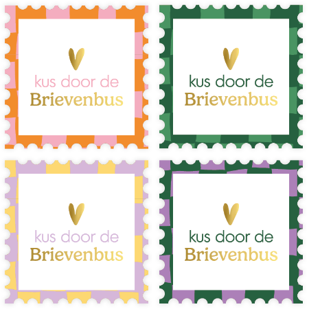 stickers, wensetiketten, sluitstickers, goudfolie