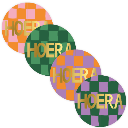 stickers, wensetiketten, sluitstickers, goudfolie