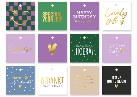 cadeaulabel, kaartjes, kaartje, mini kaartje