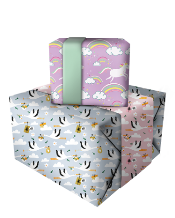 Cadeaupapier 50cm Little kids combi-deal