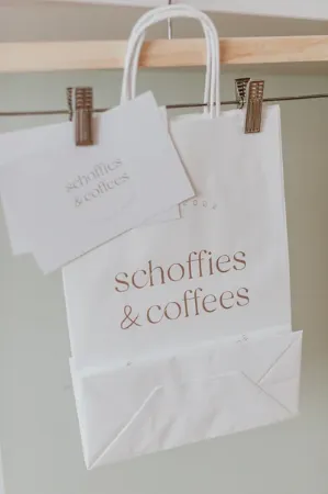 Papieren tassen bedrukken - Schoffies