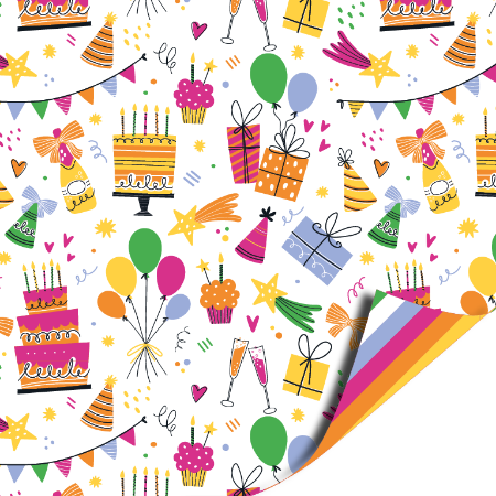 Cadeaupapier, inpakpapier, consumentenrollen, consumentenbox, geschenkpapier