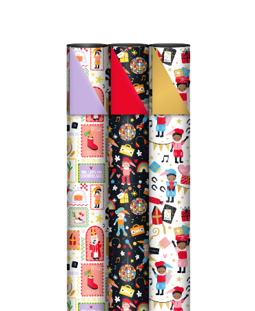 consumentenrollen, cadeaupapier, geschenkpapier, inpakpapier