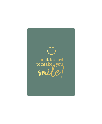 KP® Cadeaukaartjes A7 - A little card to make you smile, 25st Cadeaukaartje A little card to make you smile - A7 Kaartje