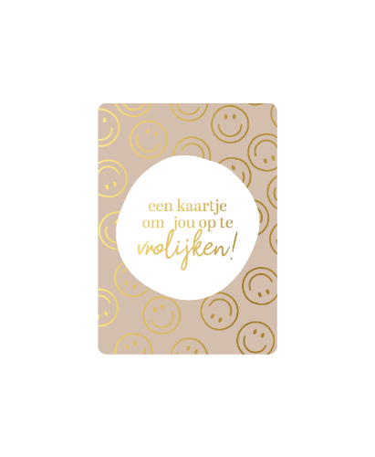 KP® Cadeaukaartjes A7 - Een kaartje om jou op te vrolijken, 25st Cadeaukaartje A7 Een kaartje om jou op te vrolijken - Troostkaartje