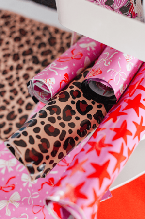 Verzendzak panterprint - webshopverpakking 45x55+5cm