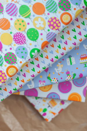 cadeapapier, inpakpapier, kids inpakpapier