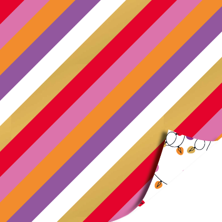 Afbeeldingen van KP® Cadeaupapier 30cm 100m - Christmas lights