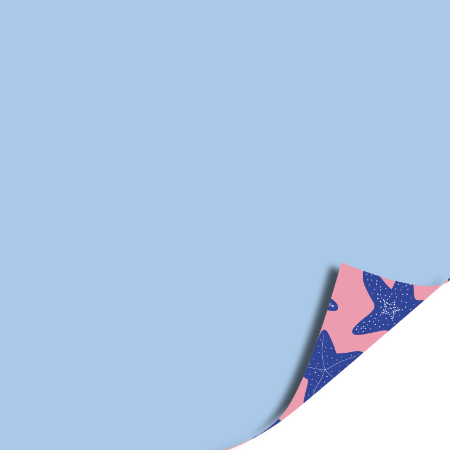 Achterzijde Sea Stars - inpakpapier, cadeaupapier