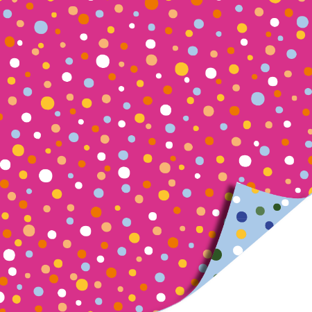 Afbeeldingen van KP® Cadeaupapier 30cm 100m - Confetti Party
