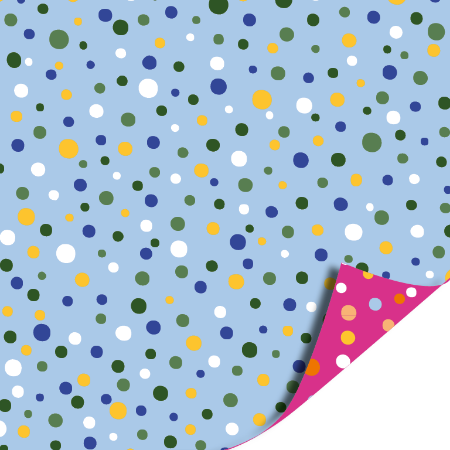 Afbeeldingen van KP® Cadeaupapier 50cm 100m - Confetti Party