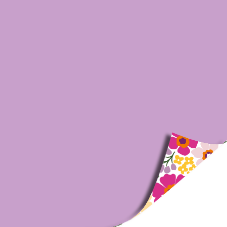 Afbeeldingen van KP® Cadeaupapier 50cm 100m - Summer Flowers