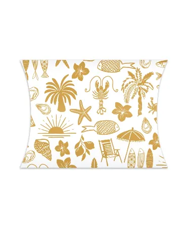 KP® Gondeldoosjes - Sand & Shells (yellow) - 25 stuks