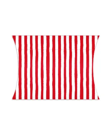 KP® Gondeldoosjes - Soft Stripe (red) - 25 stuks