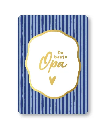 KP® Wenskaarten A6 - De beste opa - 10 stuks