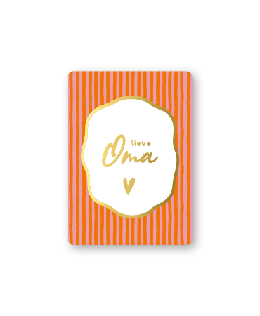 KP® Cadeaukaartjes A7 - Lieve oma, 25 stuks